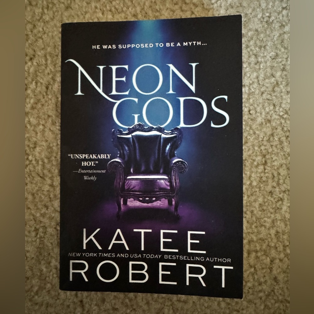 Neon Gods by Katee Robert Paperback Book - Dark Romance